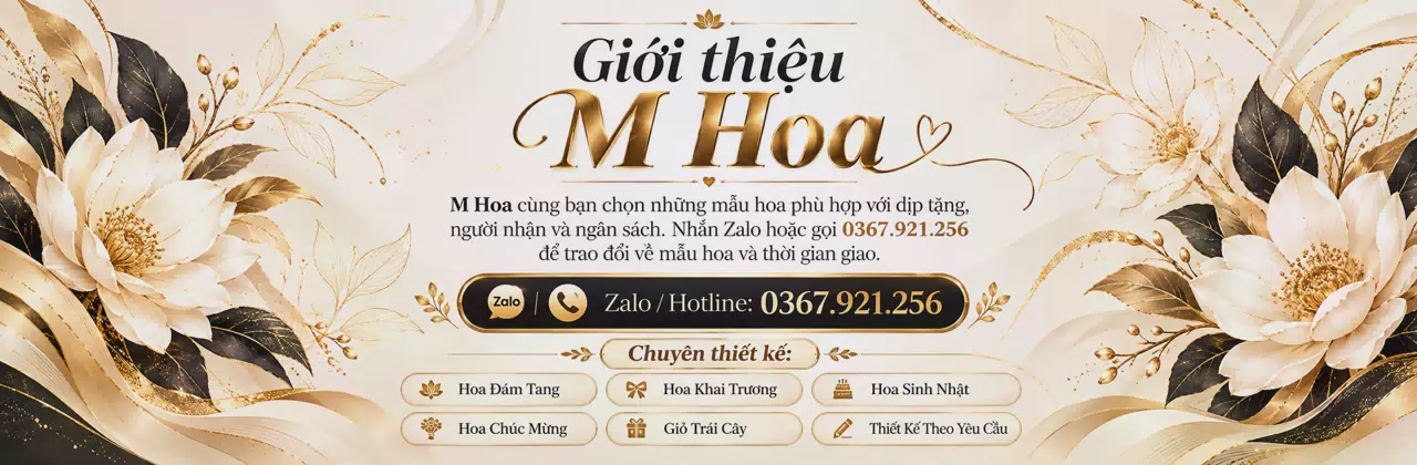 Ảnh bìa Shop hoa tươi Xã Hoà Tú Cần Thơ - Gửi lời chúc bằng sắc hoa
